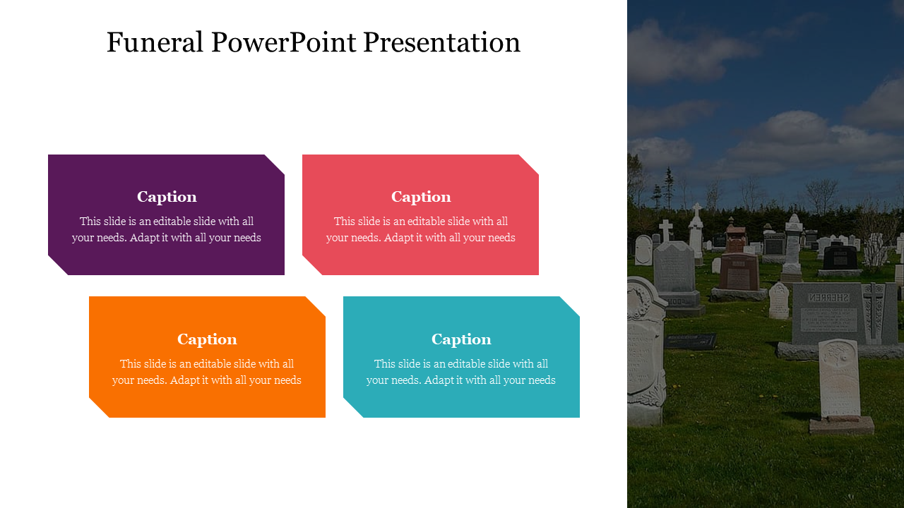 Free - Multicolor Funeral PowerPoint Presentation Template